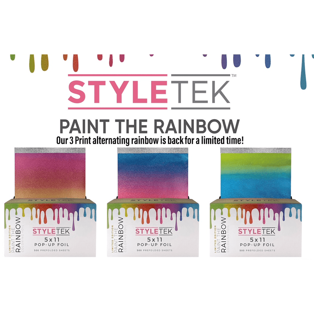 
                  
                    StyleTek Pop Up Foil: Heavy Emboss Hair Color styletek Rainbow 
                  
                