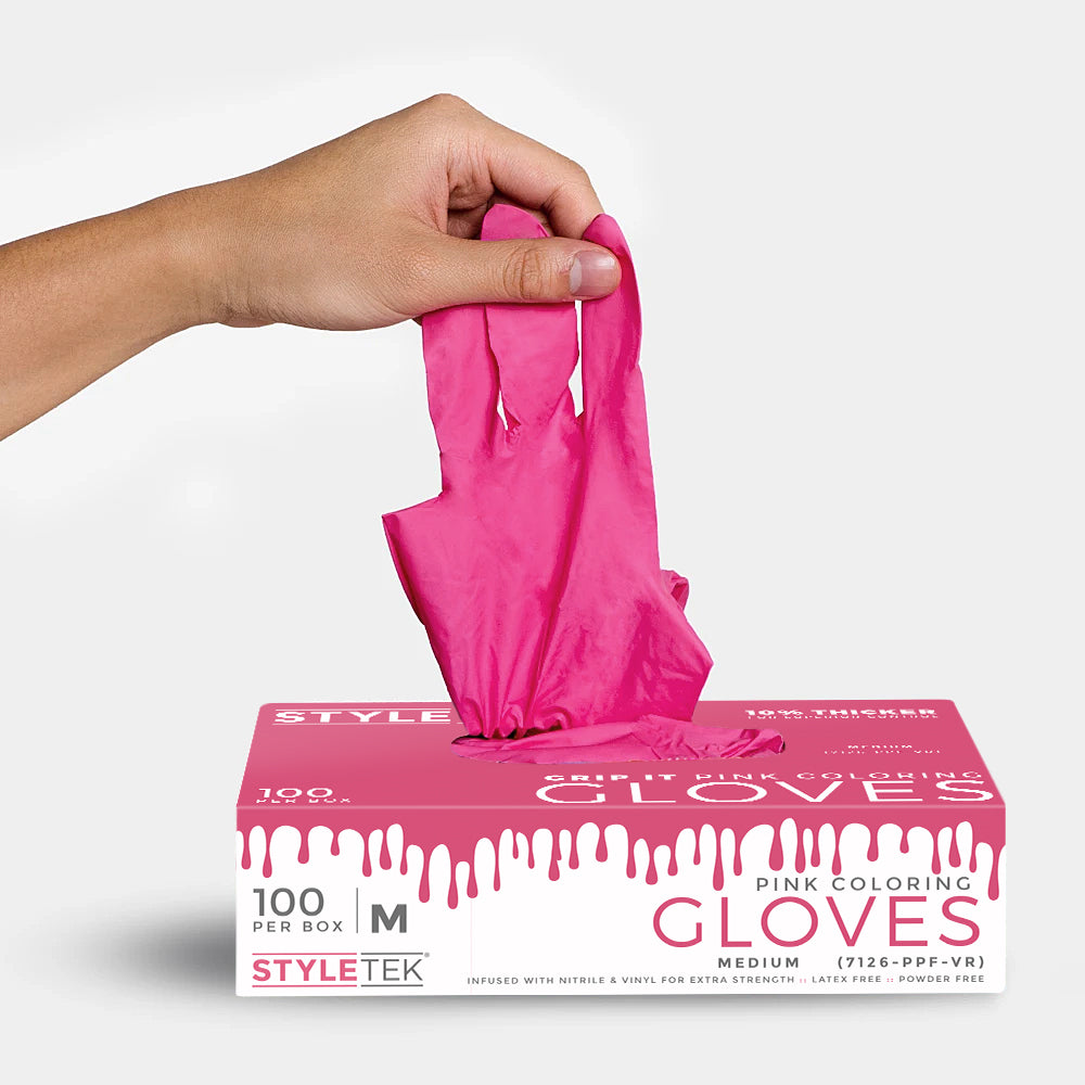 STYLETEK Deluxe Color Gloves - Medium styletek 