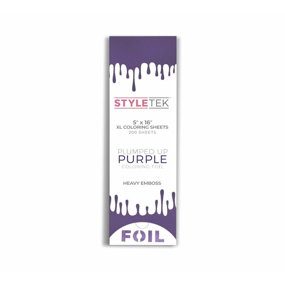 
                  
                    StyleTek XL Balayage Flat Sheet Hair Color StyleTek Purple 
                  
                