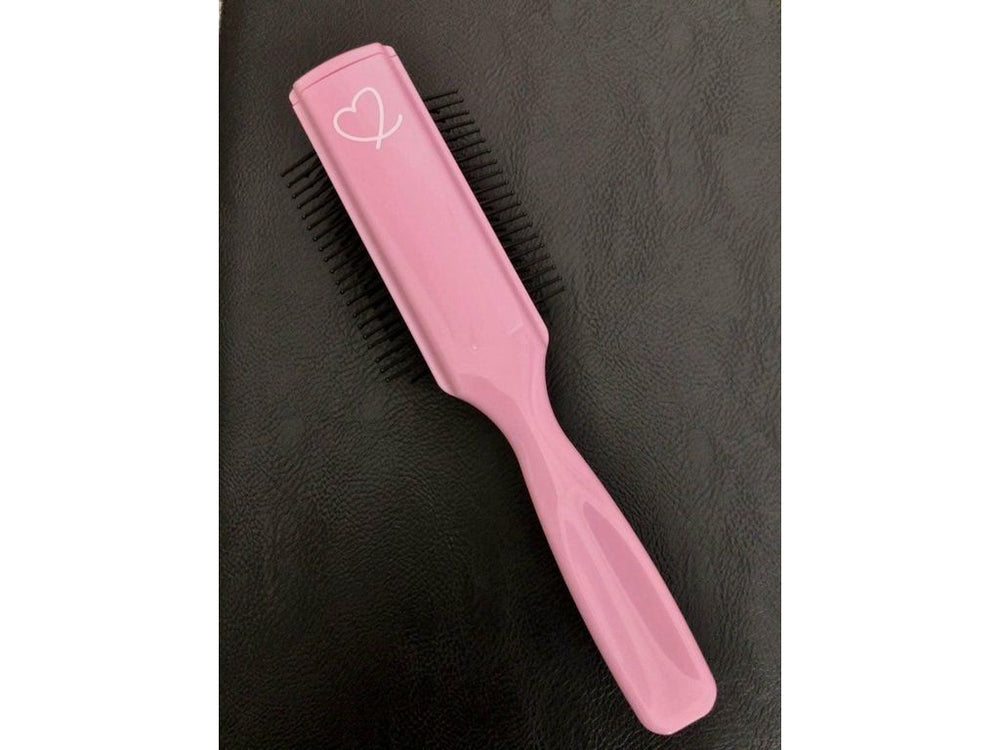 Vess 9-Row Brush Brushes Vess Pink (w Heart) 